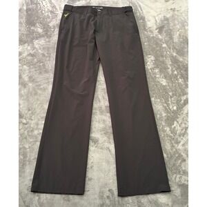 Travis‎ Mathew The Chive Golf Pants Men's 34 Black Ostrich Logo Performance